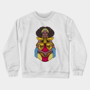 Goddess of the Yoruba religion - Oshun Crewneck Sweatshirt